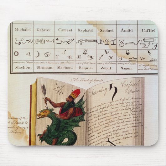 Twee pagina's van 'The Magus' Muismat (Voorkant)