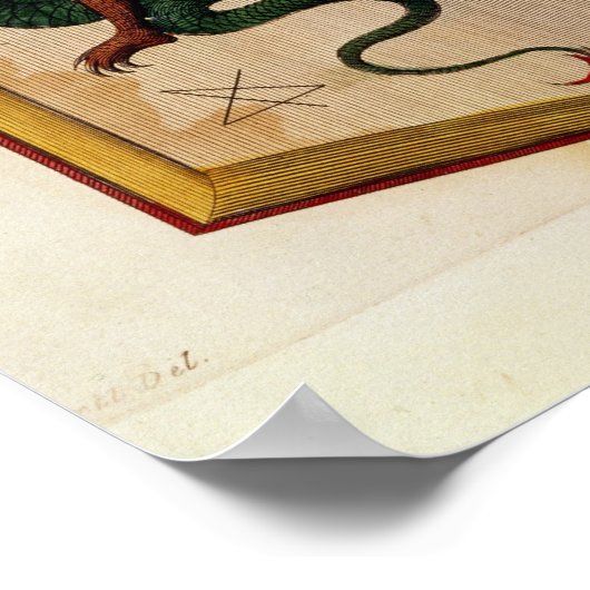 Twee pagina's van 'The Magus' Poster (Hoek)