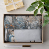 Twee Paint Horses decoupage  Tissuepapier (Geschenk)