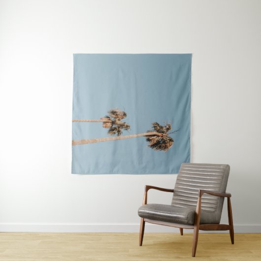 Twee palmbomen wandkleed (In Situ (horizontaal))