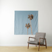 Twee palmbomen wandkleed (In situ)