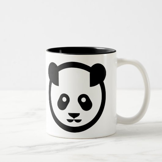 Twee Panda-Mok Tweekleurige Koffiemok (Rechts)