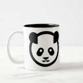 Twee Panda-Mok Tweekleurige Koffiemok (Links)