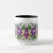 Twee Pansies ... Denk aan jou! Mok (Midden)