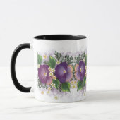 Twee Pansies ... Denk aan jou! Mok (Links)