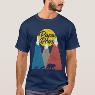 Twee pap Papa Beer twee Cubaanse vaders dag cadeau T-shirt