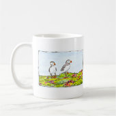 Twee papegaaiduikers koffiemok (Links)