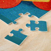 twee paraketten legpuzzel (Zijkant)