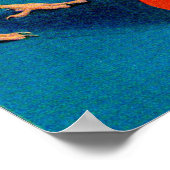 twee paraketten poster (Hoek)