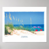 Twee paraplu's poster (Voorkant)