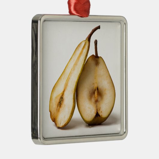 Twee peerhalveren - Mijn snoedige en perfecte halv Metalen Ornament (Rechts)