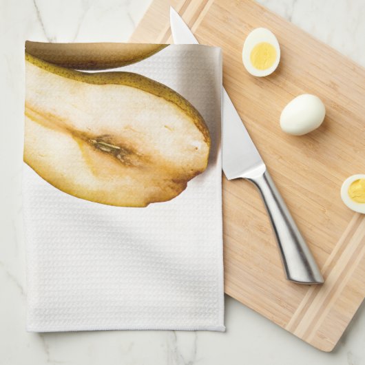 Twee peerhalveren - Mijn snoedige en perfecte halv Theedoek (Quarter Fold)