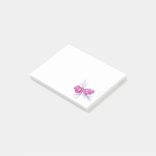 Twee pellennen die kunst tekenen post-it® notes (Schuin)