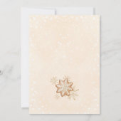 Twee peperkoek mannen tweeling kerst Baby shower Kaart (Achterkant)