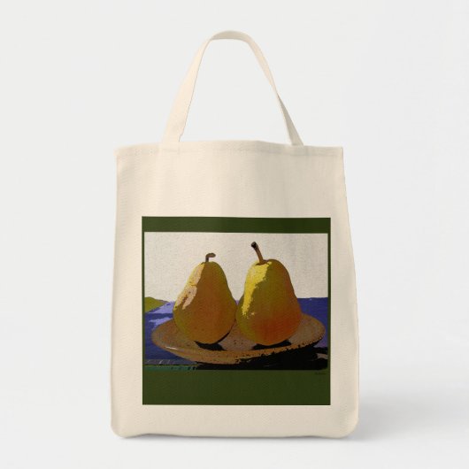 twee peren tote bag (Voorkant)