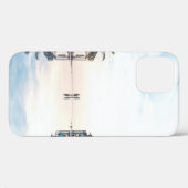 Twee persoon naast het zwembad Case-Mate iPhone case (Achterkant (horizontaal))