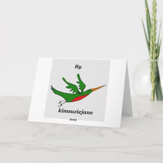 "Twee Perzische olifanten" Gelukkige Verjaardag Kaart (Achterkant)