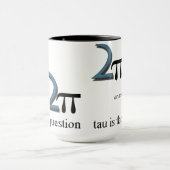 Twee PI of niet twee PI Mok (Midden)