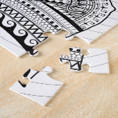 Twee pijlstaartroggen volwassen kleurpuzzel legpuzzel (Zijkant)