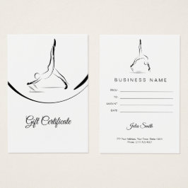 Twee Pilates Poses op de Hervormer Visitekaartje