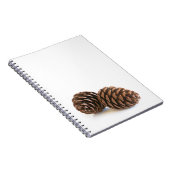 Twee pinecones notitieboek (Rechterzijde)