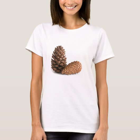 Twee pinecones t-shirt (Voorkant)