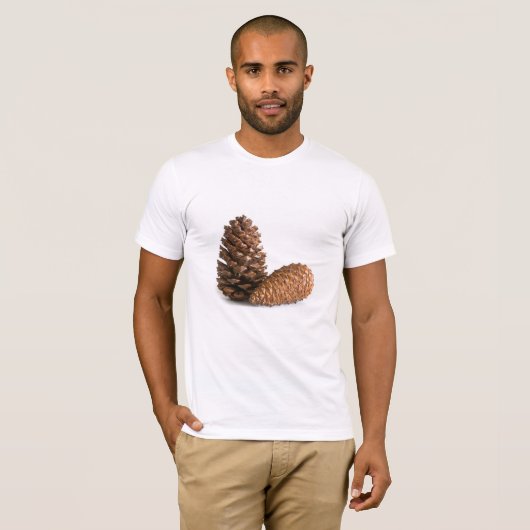 Twee pinecones t-shirt (Voorkant volledig)