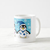 Twee pinguïncoffee-Mok Koffiemok (Voorkant rechts)