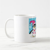 Twee pinguïncoffee-Mok Koffiemok (Links)