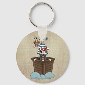 Twee Piraten Sleutelhanger