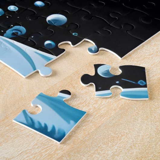 Twee Pit Bulls portret Legpuzzel (Zijkant)