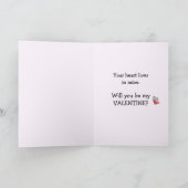 Twee Pitbull-Valentijnsdag-kaarten Feestdagen Kaart (Binnen)