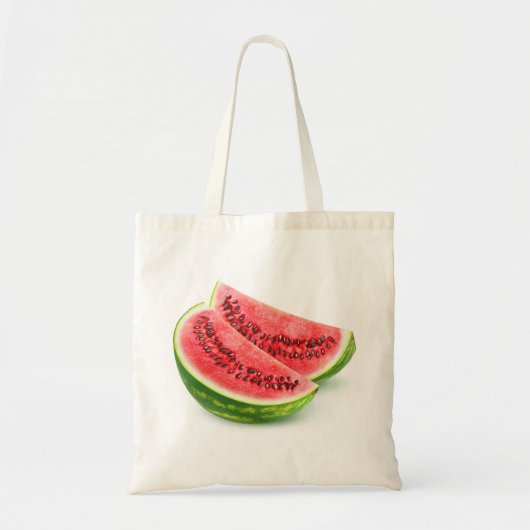 Twee plakken watermeloenen tote bag (Voorkant)