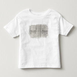 Twee plannen voor het eerste project voor het Louv Kinder Shirts