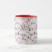 Twee: Pokerkaarten, Red Combo Coffee Mok. Mok (Midden)