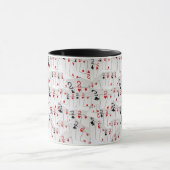 Twee: Pokerkaarten, zwarte Combo Coffee-Mok. Mok (Midden)