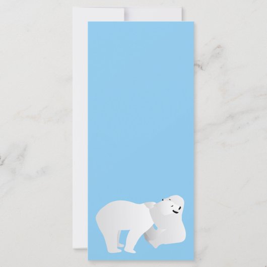 Twee polaire beren (Achterkant)