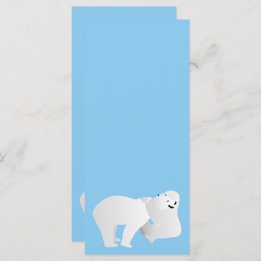 Twee polaire beren (Voorkant / Achterkant)