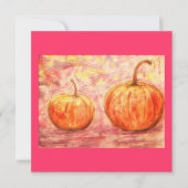 twee pompoenen (Voorkant)