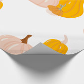 Twee pompoenen cadeaupapier