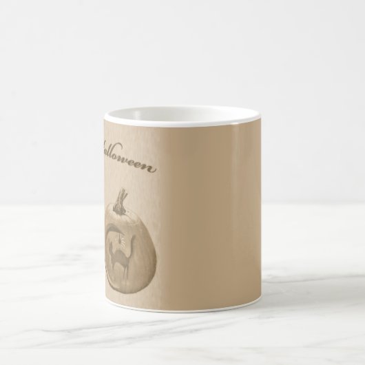 Twee pompoenen Happy Halloween Mok (Center)