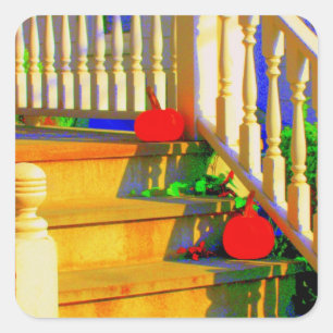 "Twee pompoenen" Stickers