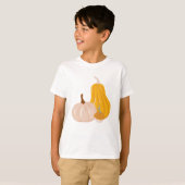 Twee pompoenen t-shirt (Voorkant volledig)