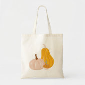 Twee pompoenen tote bag (Voorkant)
