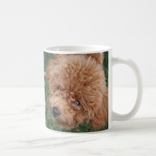 Twee Poodles Koffiemok (Rechts)