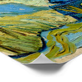 Twee poplars in de Alpilles - Vincent van Gogh Poster (Hoek)