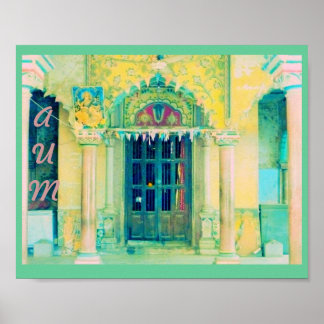 Twee posters voor 'saraswati temple'
