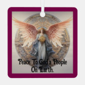 Twee prachtige engelen Ornament (Achterkant)