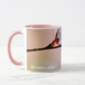 Twee prachtige Japanse abrikozenbloemen Mok (Links)