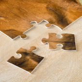 Twee prachtige paarden legpuzzel (Zijkant)